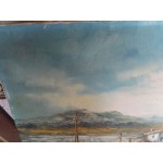 Средна картина масло на платно Испания - 3778